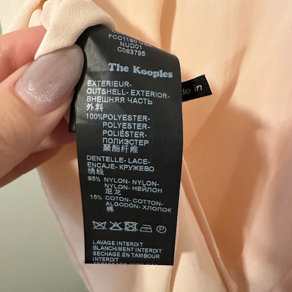 The Kooples silky blouse - Picture 4 of 4